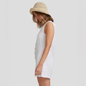 Billabong Breeze Away Playsuit in White Size Small New with tag thumbnail 3