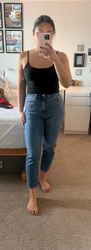 American Eagle Jeans Mom Stretch High-Rise thumbnail 1
