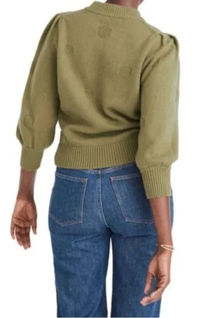 Madewell Green Sweater thumbnail 2