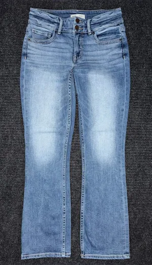 Buckle BKE Gabby Curvy High Rise Tailored Bootcut Stretch Jeans 28x31.5 ABK591R thumbnail 1
