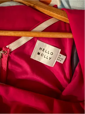 Women's Hello Molly Fuchsia One Shoulder Dress Size 6 thumbnail 5