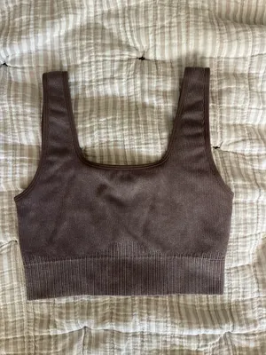 Ribbed Workout Top thumbnail 1