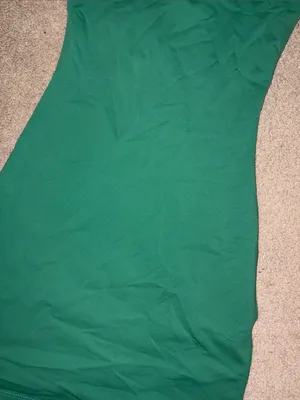 Aritzia Babaton Deep V-Neck Sculpt Bodycon Mini Dress Green XXS thumbnail 4