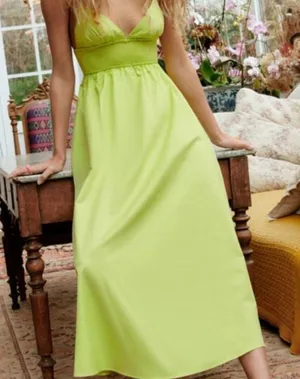ZARA Midi Poplin Dress thumbnail 1