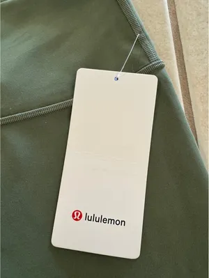 Lululemon Wunder Train High Rise 25” Green Twill Size 8 NWT thumbnail 5
