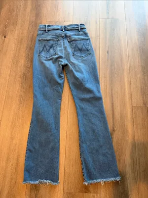 MOTHER The Hustler Flood Fray Jeans- size 27 thumbnail 7