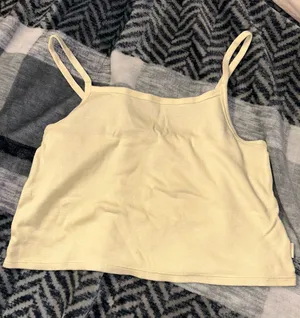 Hanes pajama shirt Yellow Size M thumbnail 1