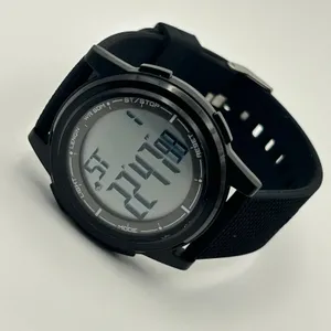 LENQIN Black Minimalist Men’s Digital Watch Working New Battery thumbnail 4