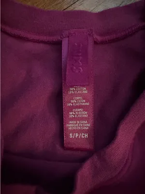 NWOT Skims Cotton Jersey T-Shirt in Lollipop thumbnail 5