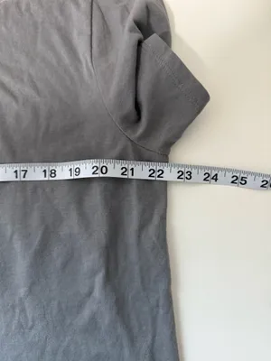Maurices Game Day Oversized Fit Graphic Tee Gray Sequins Chenille thumbnail 8