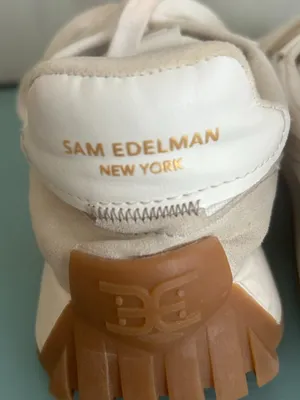 Sam Edelman Layla Sneaker Size 8 Sporty Suede Overlay Platform Lifestyle Sneaker thumbnail 12