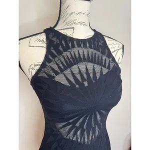 Mara Hoffman Swim Cover‎ Up Dress Black Sz Small thumbnail 4