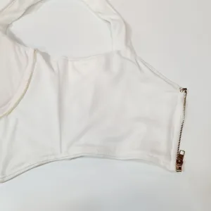 Superdown Wren Bustier Top in White thumbnail 7