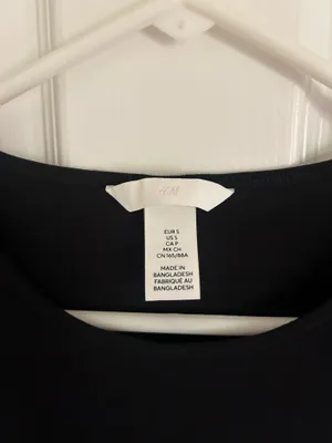 Black H&M Short Sleeve thumbnail 2