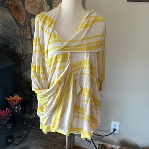 Anthropologie “Ride the Wave” Poncho Top thumbnail 2