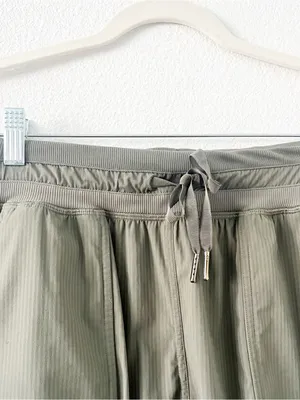 Lululemon Army Green Dance Studio High-Rise Shorts thumbnail 3
