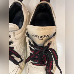 Zadig & Voltaire Women’s Blaze Stylish White Leather Sneakers Size‎ 7.5 (38) thumbnail 8