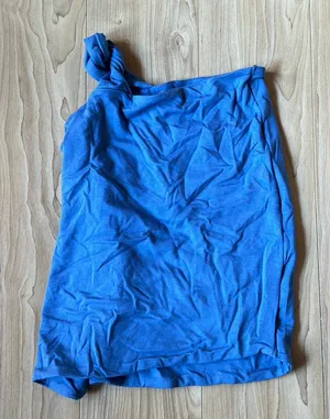 oh Polly blue top thumbnail 1