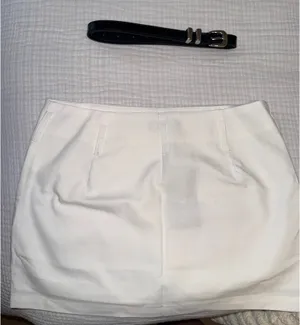 White Mini Skirt thumbnail 3