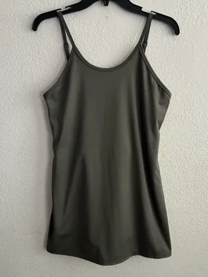 Aeropostale Flex Scoop-Neck Tennis Dress Olive L thumbnail 10