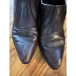 Vintage Durango Women’s Brown Leather Western Ankle Boots Size 7M thumbnail 2