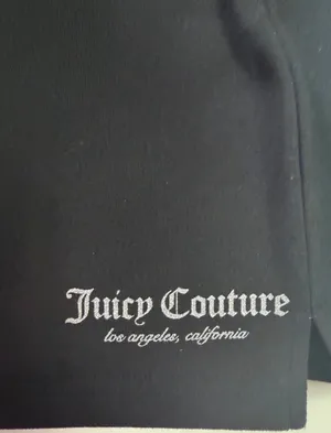 Juicy Couture Black Women's Black Sweat Shorts XL MSRP $69 NWT thumbnail 7