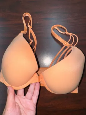 PINK Victoria’s Secret Wear Everywhere Front Closure Push Up Size 32D thumbnail 2