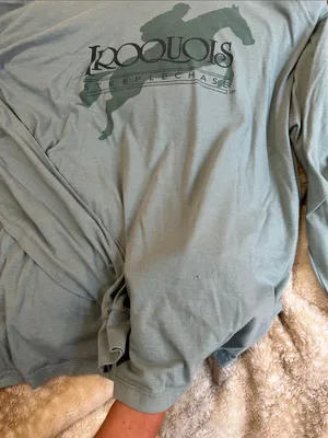 Iroquois Steeplechase Hooded Long Sleeve Shirt - Sage Green thumbnail 3