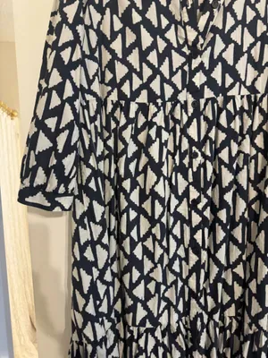 NWOT Zara Patterned Maxi Dress thumbnail 4