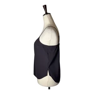 Veronica Beard‎ Tank Top Women XS Brown Silk Flowy Scoop Neck Camisole Luxury thumbnail 5