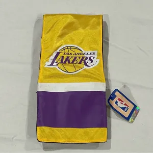 Los Angeles LA Lakers NBA Basketball ProFanity Jersey Pocket Scarf Women’s Gold thumbnail 1