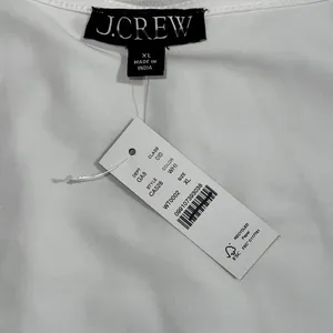 J. Crew‎ Squareneck cap-sleeve top in stretch cotton blend size XL thumbnail 9
