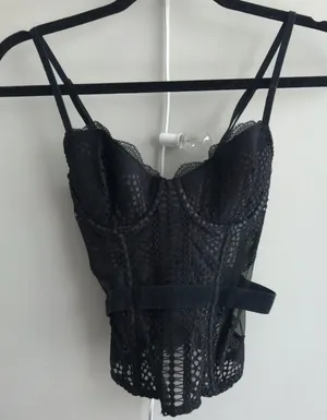 Victoria’s Secret Lingerie Bodice Top thumbnail 1