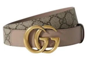 GUCCI GG logo supreme thin belt size 75 thumbnail 1