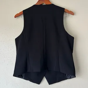 Mango Black Vest Size Large thumbnail 9