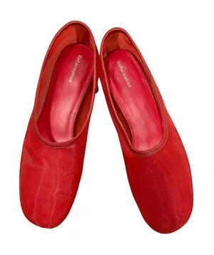 Reformation Britt Red Mesh‎ Glats Size: 8.5 thumbnail 1