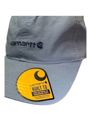 Carhartt Woman’s Canvas Embroidered Strapback Graphic Cap Model‎ AH6810-W NWT thumbnail 7