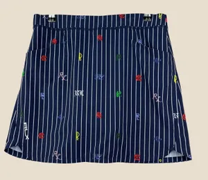 RLX Ralph Lauren Golf Skort Size M Navy Preppy Stretch Skort Country Club Sporty thumbnail 1