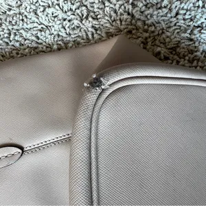 Coach Leather Handbag Purse Tote Bag Outlet Tan Beige thumbnail 12