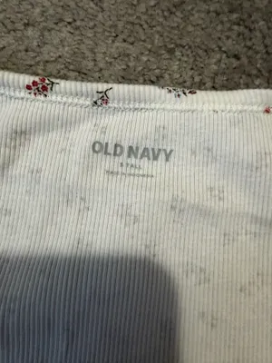 Old Navy Floral Henley Tee thumbnail 4