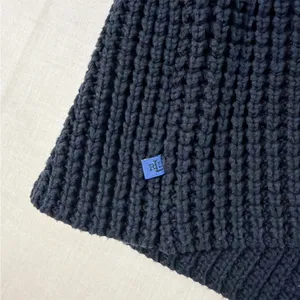 Lauren Ralph Lauren Sweater Womens Blue Chunky Knit Boat Neck 100% Cotton thumbnail 12