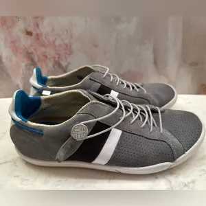 PLAE Mulberry Limestone Stay Laced Suede Sneakers Women Sz 8 Outdoor Tennis READ thumbnail 4