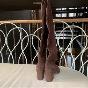 Madewell The Jimi Over-the-Knee Suede Boot in Brown Size 11‎ thumbnail 7