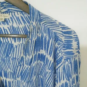 Atilla Femme 3X Blue White Tunic Top thumbnail 7