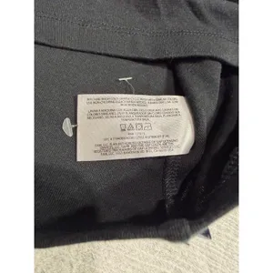 Gap Women's V-Neck Long Sleeve Top Black Cotton Modal Blend Size L GP006391 thumbnail 3