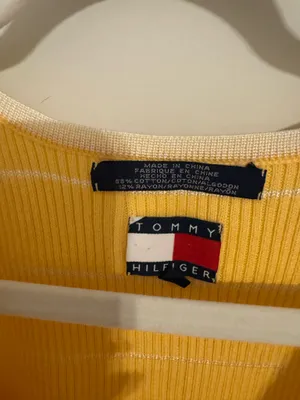NWOT Vintage Tommy Hilfiger Knit Tank thumbnail 3