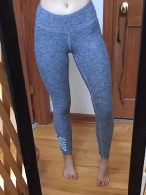 New Balance Gray Leggings thumbnail 1