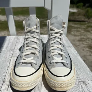 Converse Chuck 70 High Ghosted Light Blue Egret A03447C Women's 7 Men's 5 thumbnail 4