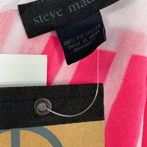 Steve Madden‎ Pink and White Striped Oversized Scarf or Wraps - 74"x40" - NEW. thumbnail 5