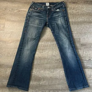 True Religion Y2K Flare Jeans Size 27 thumbnail 1